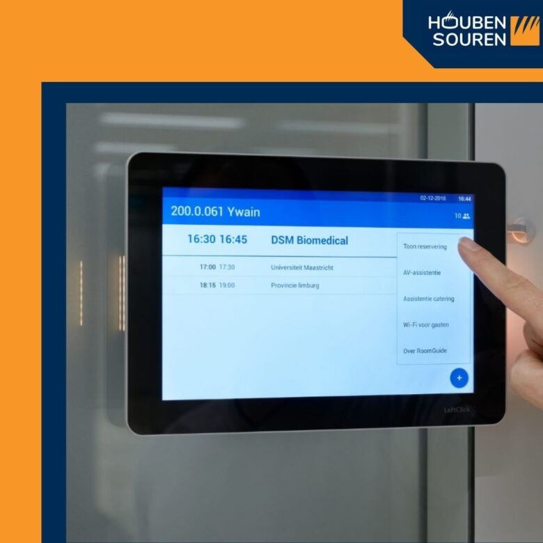 Roomguide-oplossingen voor slim ruimtebeheer